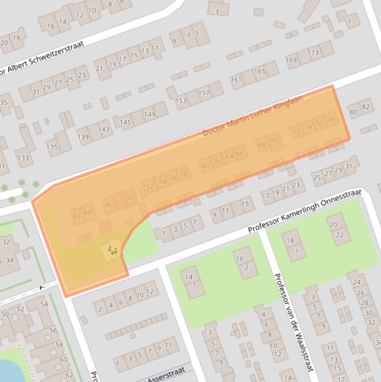 Kaart van postcodegebied 6431VN.