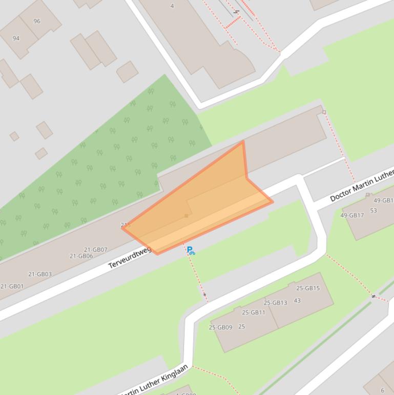 Kaart van postcodegebied 6431VR.