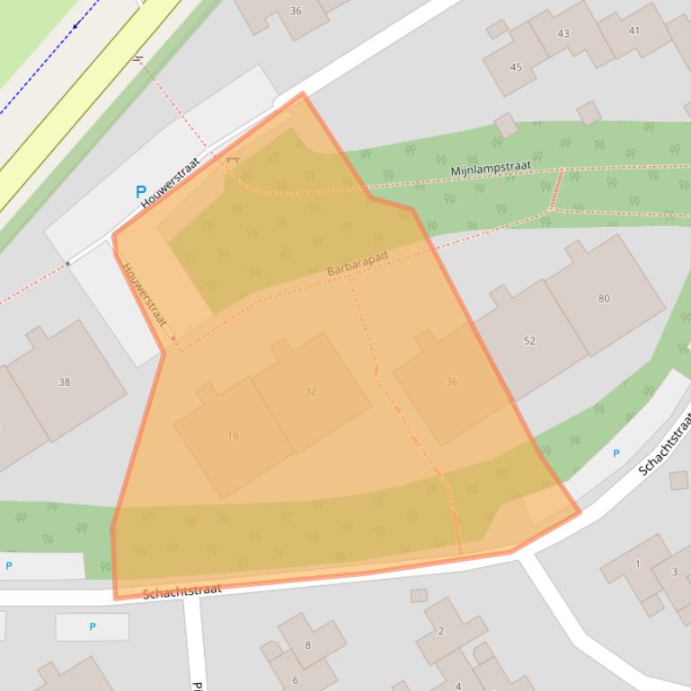 Kaart van postcodegebied 6432AG.