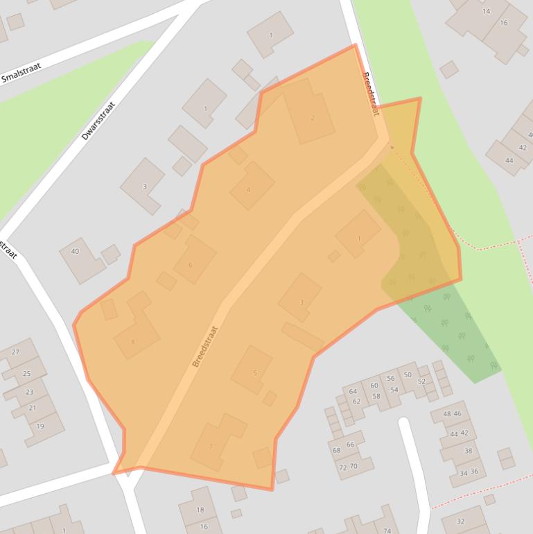 Kaart van postcodegebied 6432CJ.