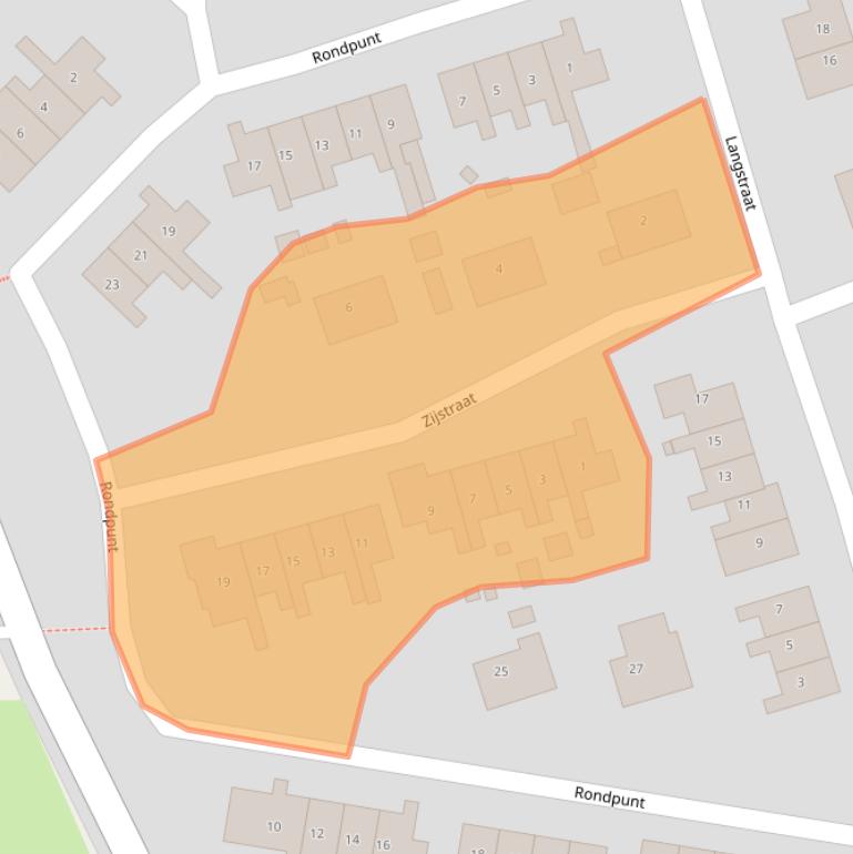 Kaart van postcodegebied 6432CK.