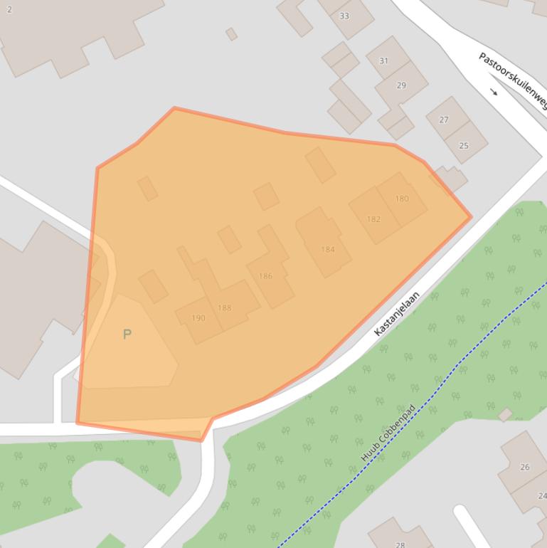 Kaart van postcodegebied 6432EC.