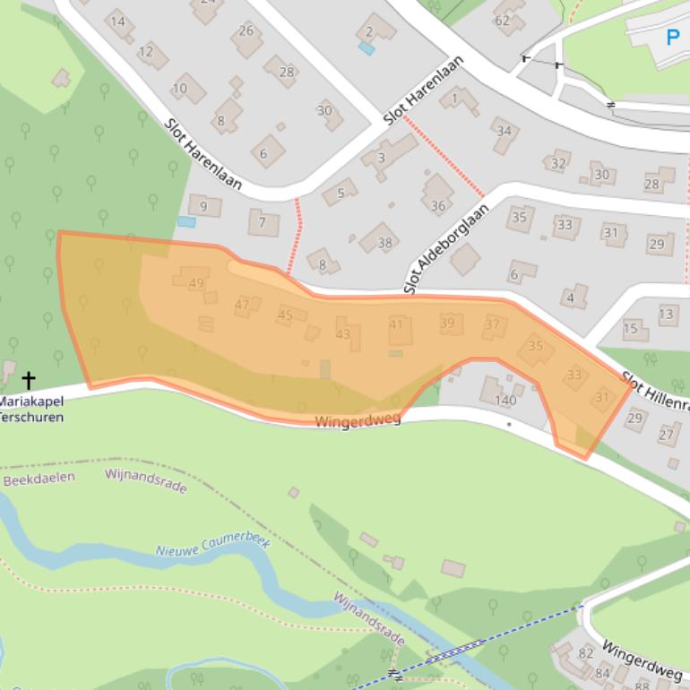 Kaart van postcodegebied 6432JJ.