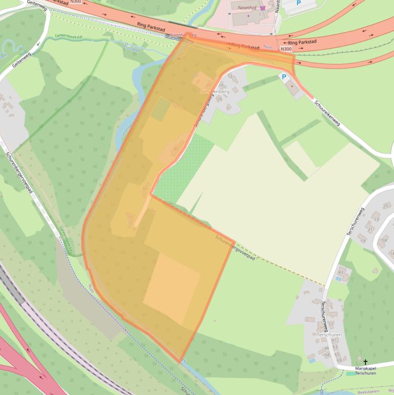 Kaart van postcodegebied 6432PC.