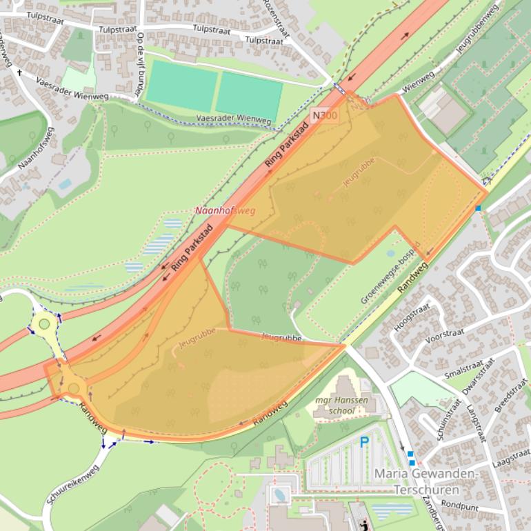 Kaart van postcodegebied 6432PH.