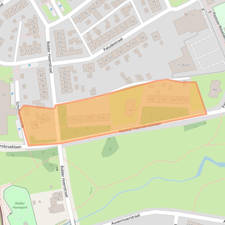 Kaart van postcodegebied 6433AH.
