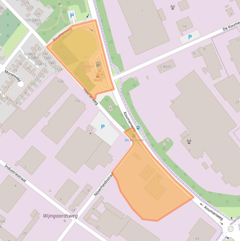 Kaart van postcodegebied 6433KJ.