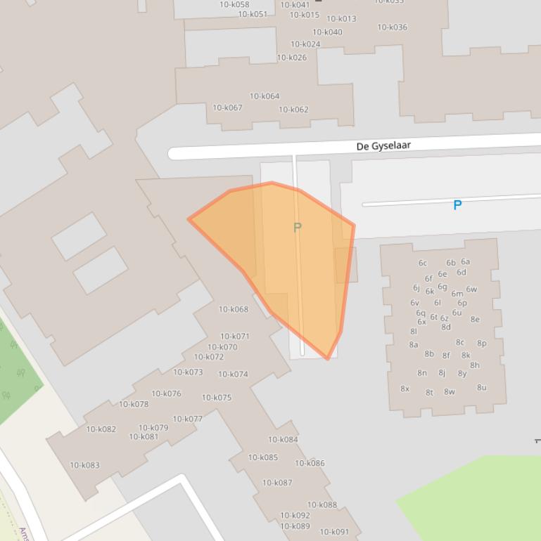 Kaart van postcodegebied 6436AV.