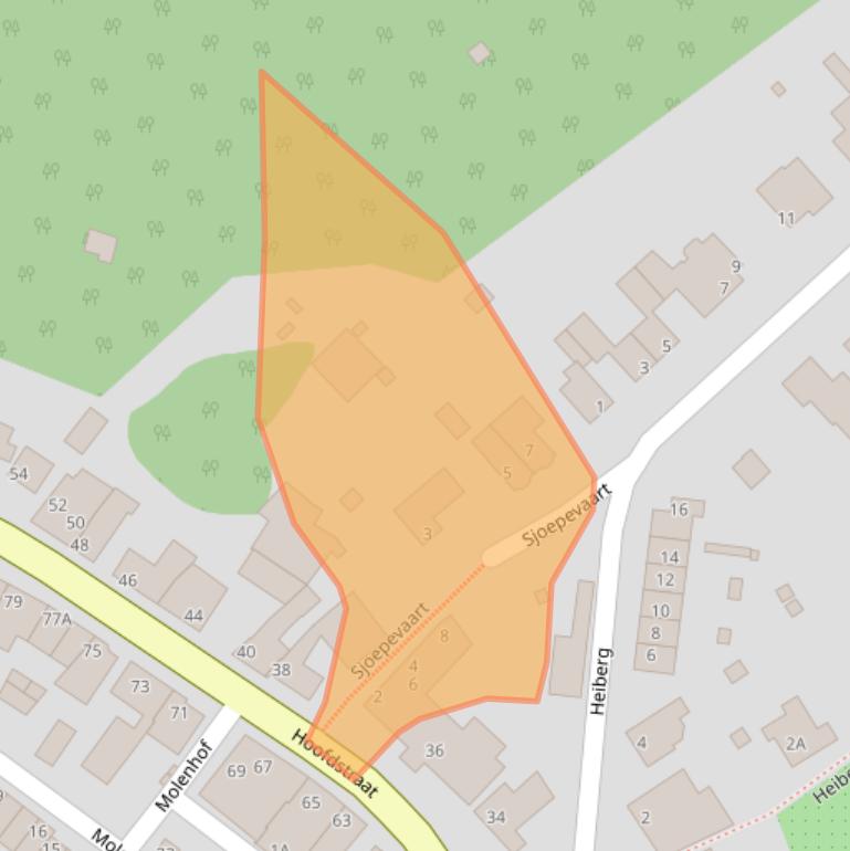 Kaart van postcodegebied 6436CK.