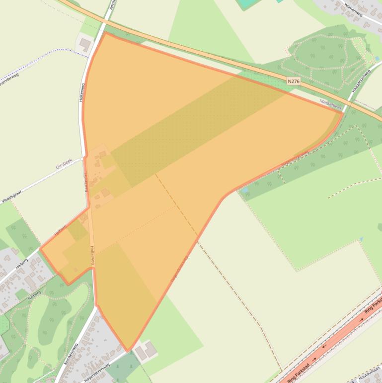 Kaart van postcodegebied 6436CM.