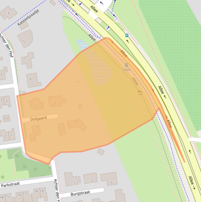 Kaart van postcodegebied 6436ER.