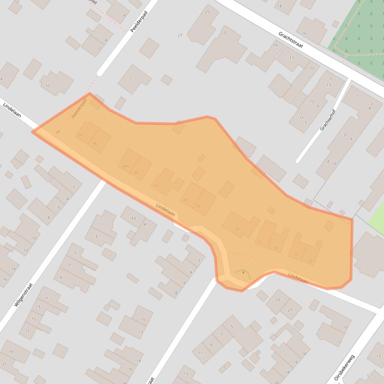 Kaart van postcodegebied 6438HH.