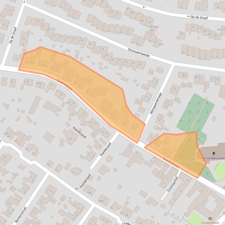 Kaart van postcodegebied 6438HN.