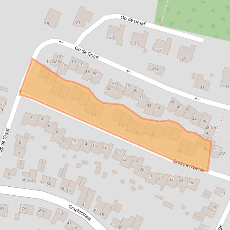 Kaart van postcodegebied 6438HS.