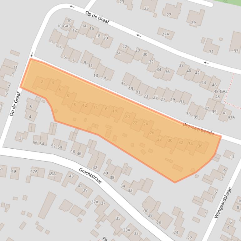 Kaart van postcodegebied 6438HV.