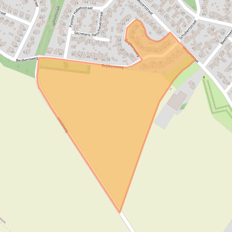 Kaart van postcodegebied 6438KA.