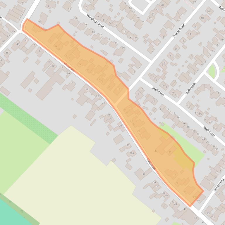 Kaart van postcodegebied 6439AJ.