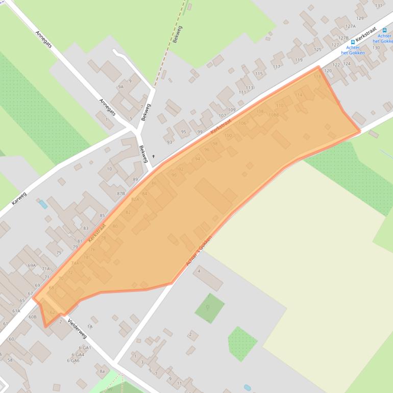 Kaart van postcodegebied 6439AT.