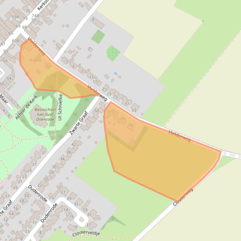 Kaart van postcodegebied 6439BH.