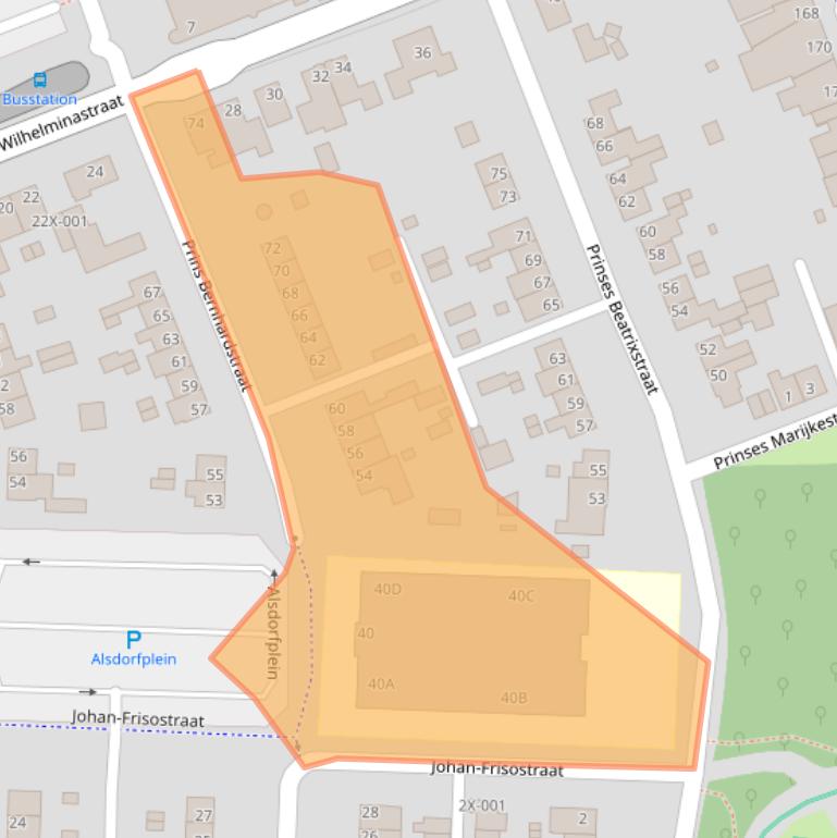 Kaart van postcodegebied 6441AL.