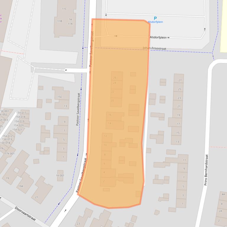 Kaart van postcodegebied 6441AN.