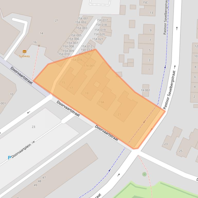 Kaart van postcodegebied 6441AR.