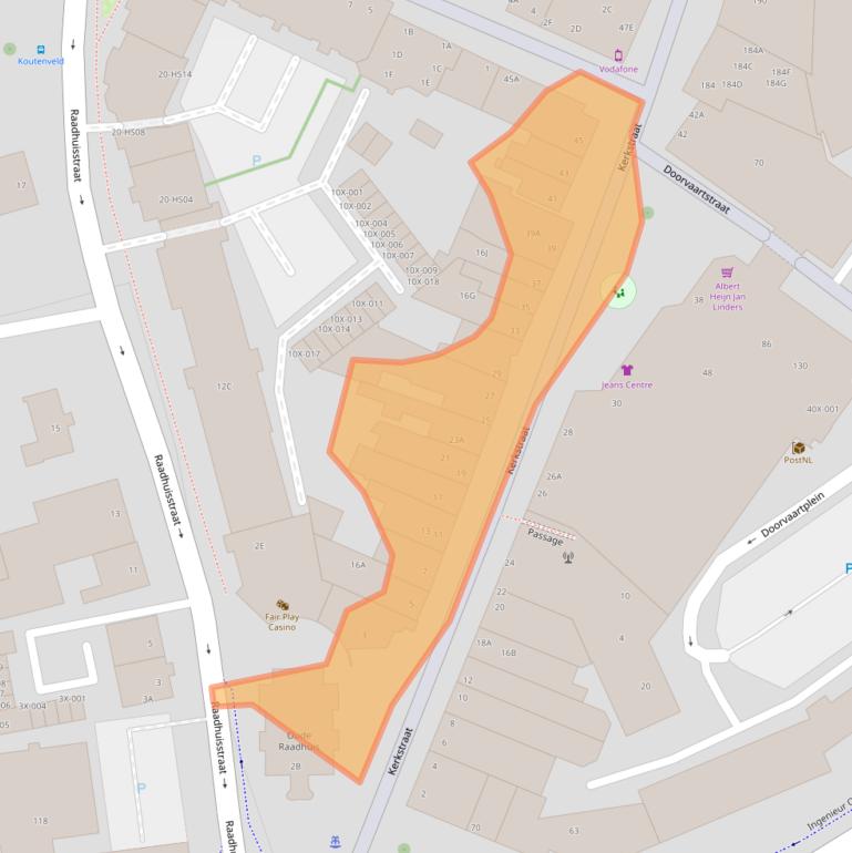 Kaart van postcodegebied 6441BA.