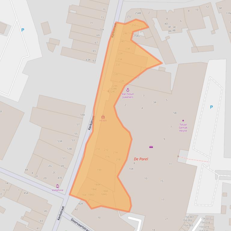 Kaart van postcodegebied 6441BK.