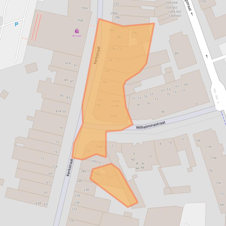 Kaart van postcodegebied 6441BL.