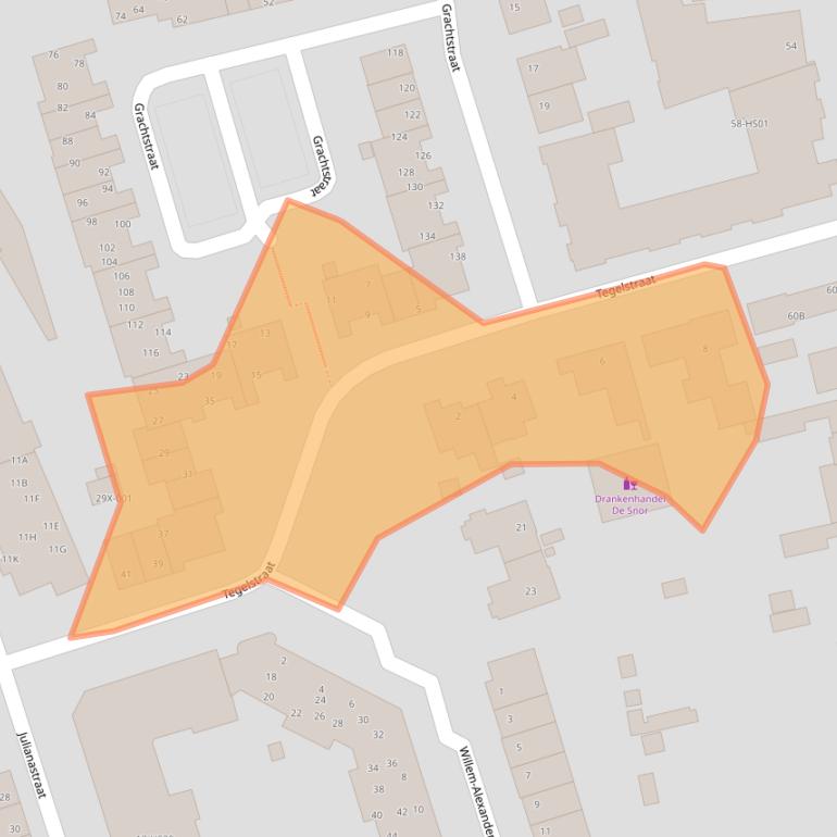 Kaart van postcodegebied 6441BW.