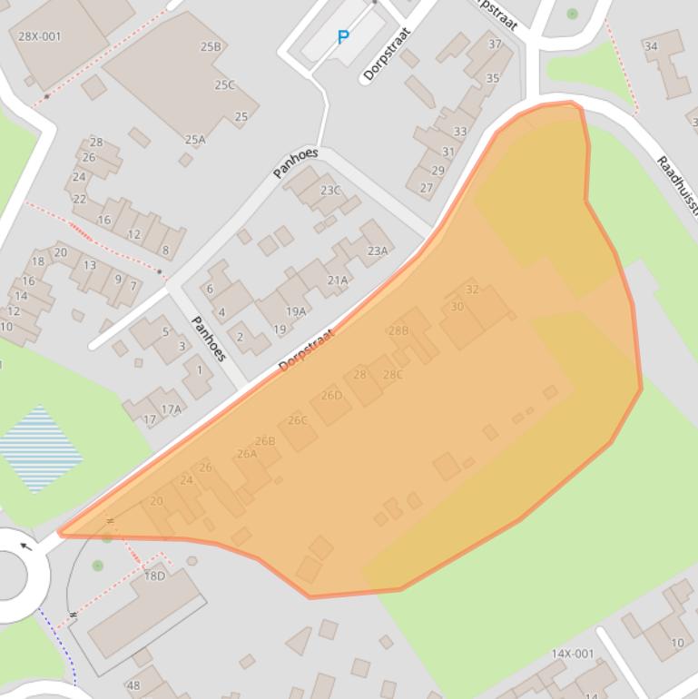 Kaart van postcodegebied 6441CG.