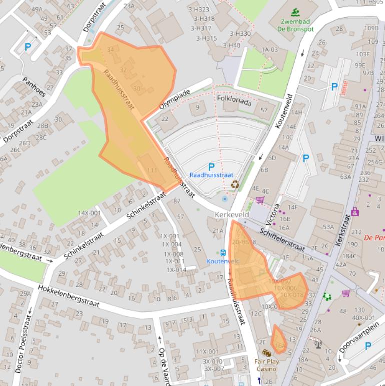 Kaart van postcodegebied 6441CP.