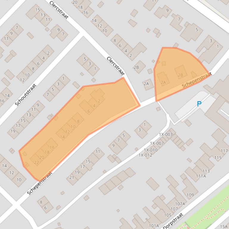 Kaart van postcodegebied 6441ED.