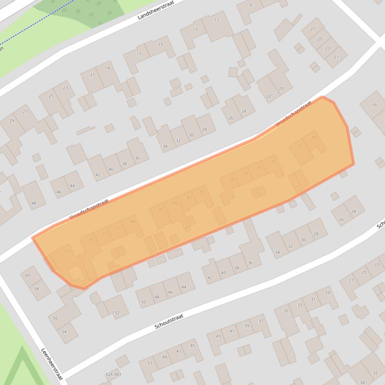 Kaart van postcodegebied 6441EM.