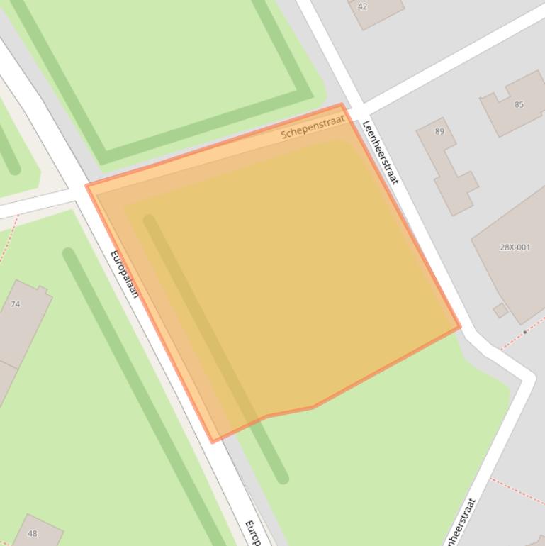 Kaart van postcodegebied 6441ET.