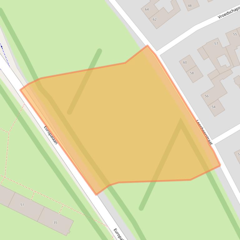 Kaart van postcodegebied 6441EW.