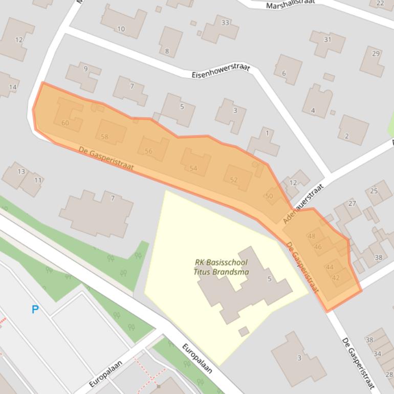 Kaart van postcodegebied 6441JL.