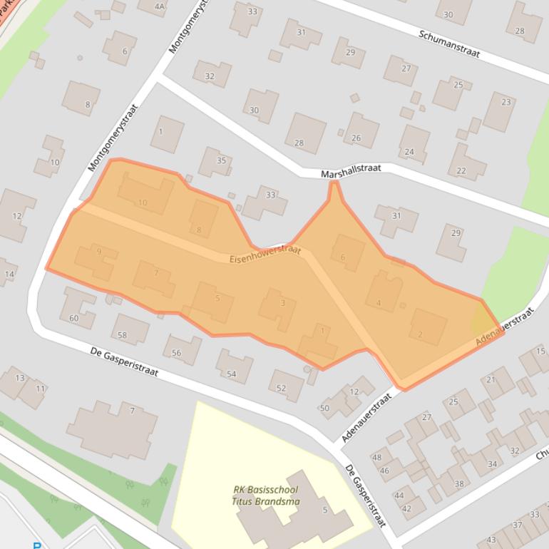 Kaart van postcodegebied 6441KA.