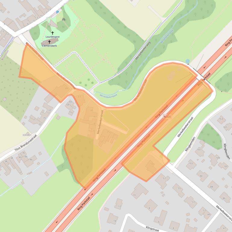 Kaart van postcodegebied 6441KK.