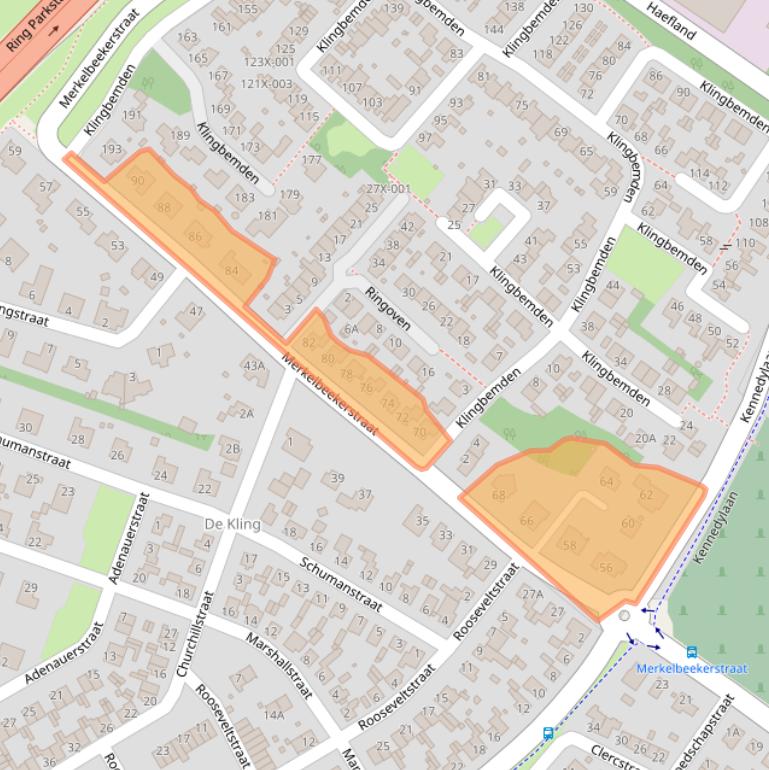 Kaart van postcodegebied 6441KM.