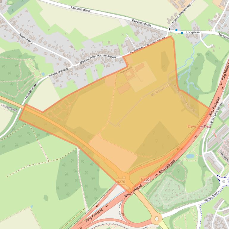 Kaart van postcodegebied 6441LG.