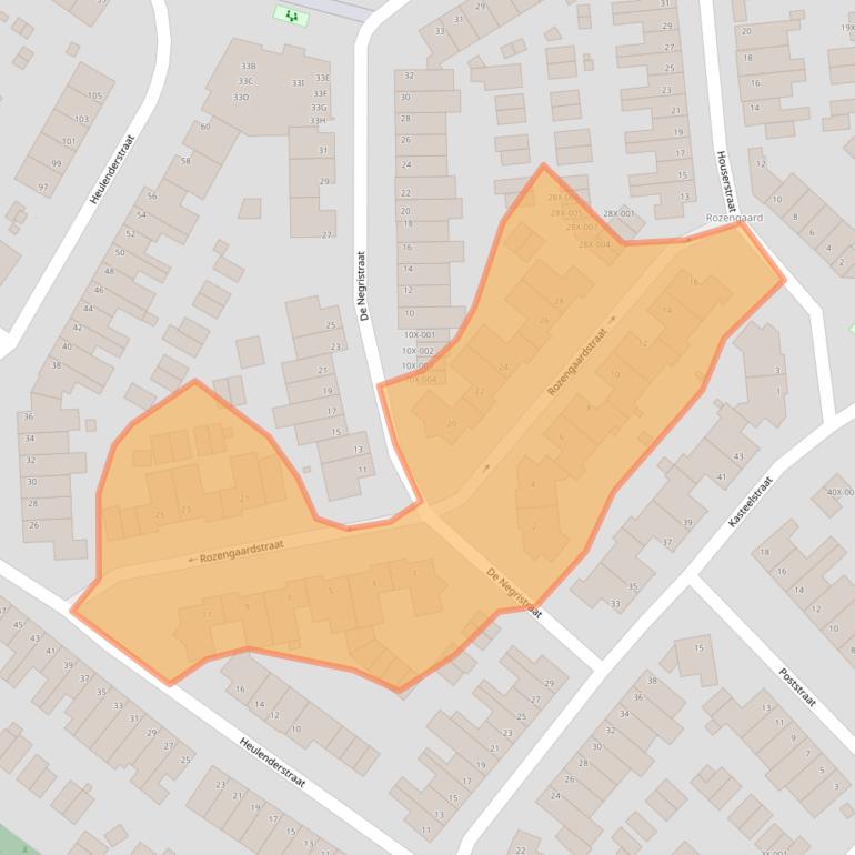 Kaart van postcodegebied 6441TG.