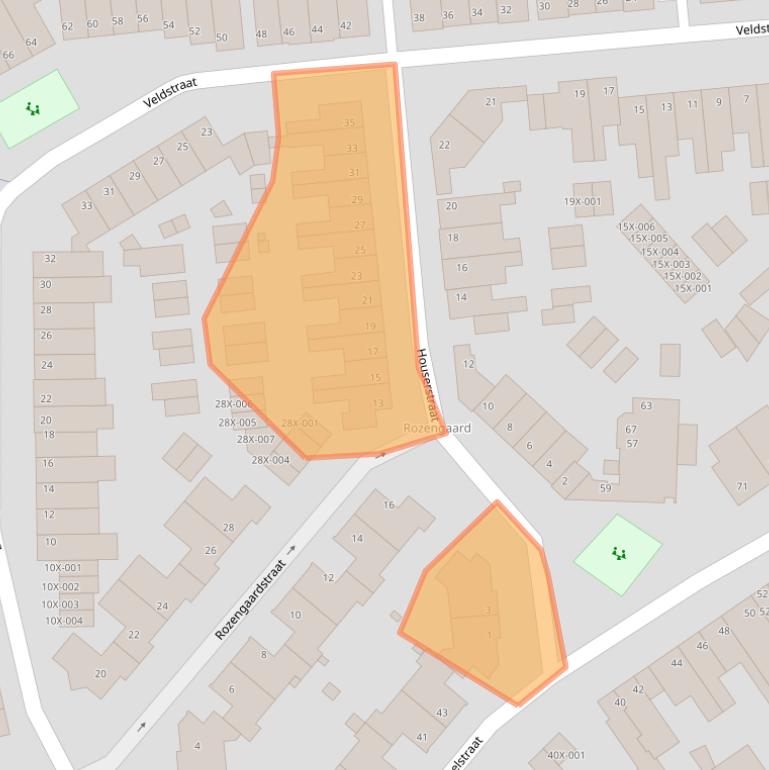 Kaart van postcodegebied 6441TH.