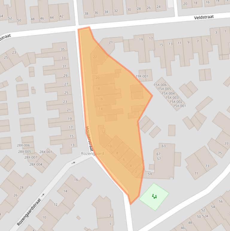 Kaart van postcodegebied 6441TJ.