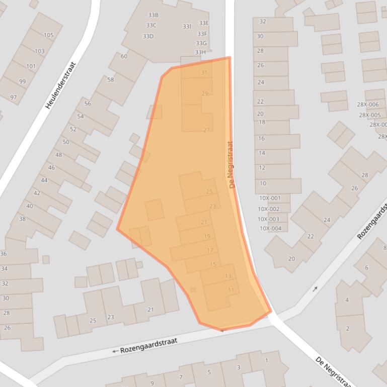 Kaart van postcodegebied 6441TK.
