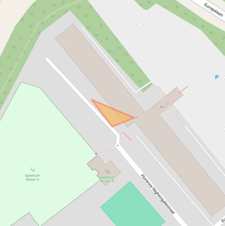 Kaart van postcodegebied 6441VX.