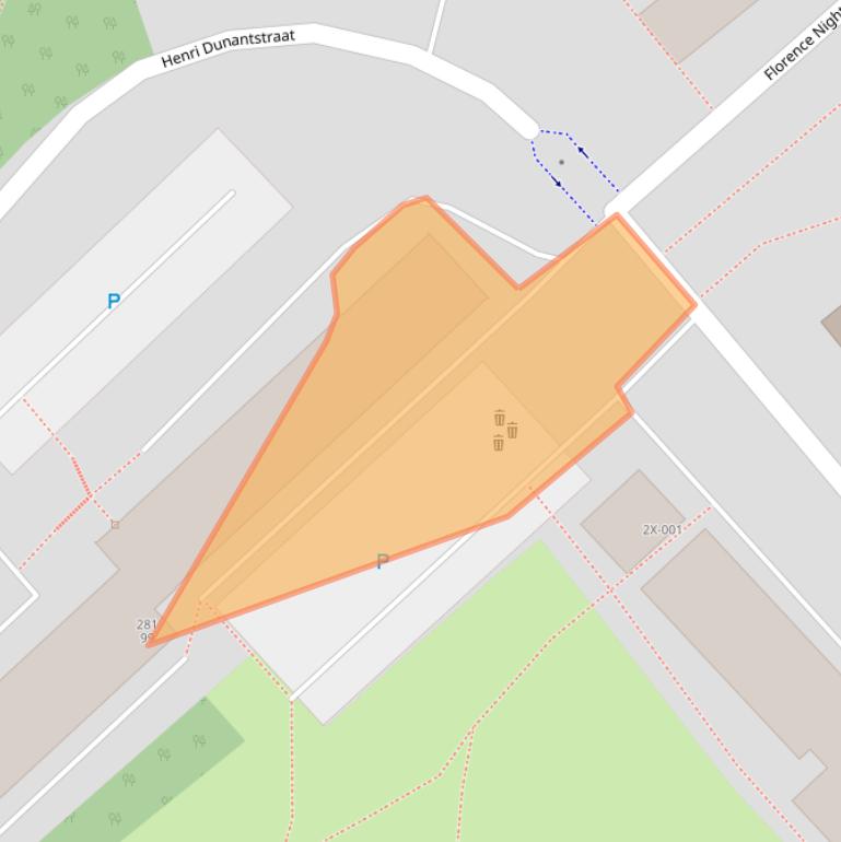 Kaart van postcodegebied 6441XB.