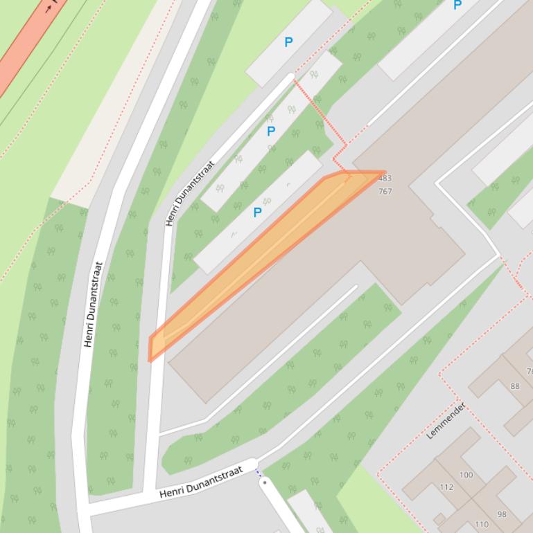 Kaart van postcodegebied 6441XM.