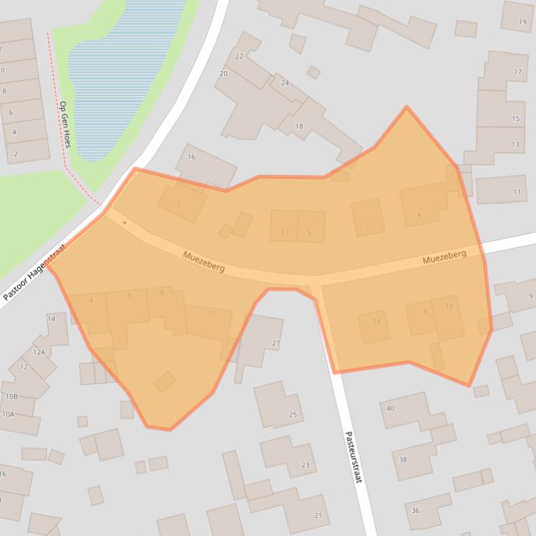 Kaart van postcodegebied 6442BS.