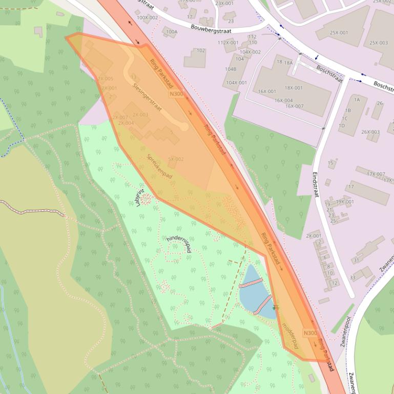 Kaart van postcodegebied 6442PH.